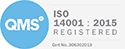 ISO 14001 certified