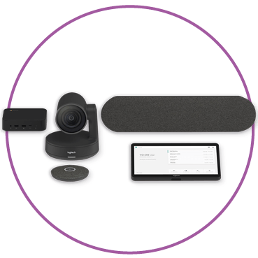 Hangouts Meet Hardware Logitech Medium Room solution